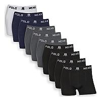 Imagem do produto Kit 10 Cuecas Boxer Polo Wear Masculina Sem Costur...