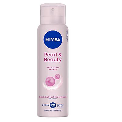 Imagem do produto NIVEA Desodorante Aerossol Pearl & Beauty 150ml -...