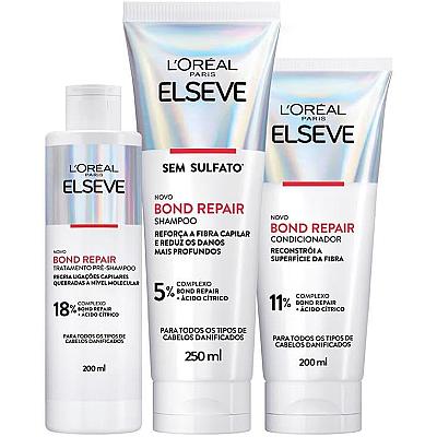 Imagem do produto L'Oréal Paris Elseve Bond Repair Kit Tratamento Co...