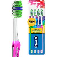 Imagem do produto Oral-B Escova Dental Indicator, Colors 35 - 4 unid...