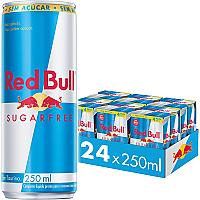 Imagem do produto Pack de 24 Latas Red Bull Energético, Sem Açúcar,...