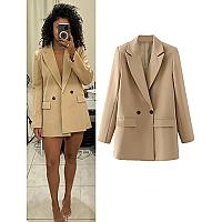 Imagem do produto TRAF-Blazer Feminino de Escritório com Forro - Vár...