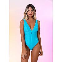 Imagem do produto Body Sem Bojo Hapiness Decotado Azul DLK