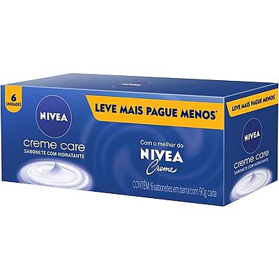 Imagem do produto Sabonete em Barra NIVEA Creme Care Promo 6 un 90g