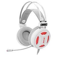 Imagem do produto Headset Gamer Redragon Minos Lunar White, USB, Dri...