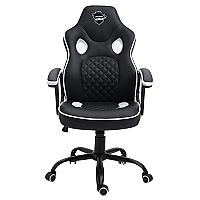 Imagem do produto Cadeira Gamer Ninja Kaeru, cores Preto e Branco