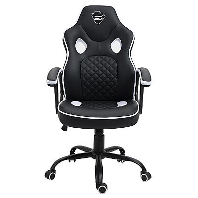 Imagem do produto Cadeira Gamer Ninja Kaeru, cores Preto e Branco