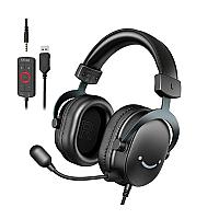 Imagem do produto Headset Gamer Fifine H9, Som Surround 7.1, PC, Pre...
