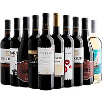 Imagem do produto Kit 10 Vinhos Portugueses por R$34,90 cada garrafa