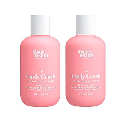Imagem do produto Kit Magic Beauty Curly Crush - Shampoo 250ml + Con...