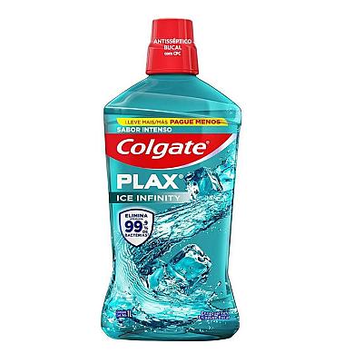 Imagem do produto Enxaguante Bucal Colgate Plax Ice Infinity com 1 l...