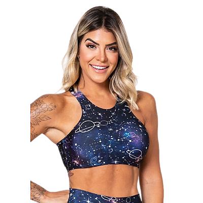 Imagem do produto Top Sem Bojo Modelo Nadador Printed Galáxia