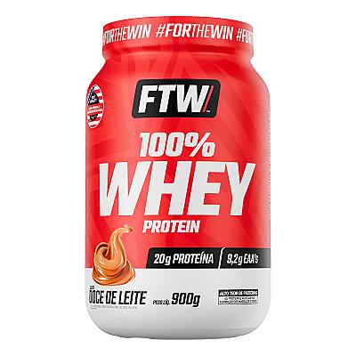 Imagem do produto Whey Protein 100% Concentrado Pote 900g Sabor Doce...