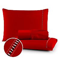 Imagem do produto Jogo de Lençol 03 Peças 400 Fios Cama Casal Queen...