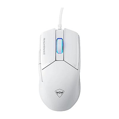 Imagem do produto Mouse Gamer Machenike M7 Pro, Com fio Branco
