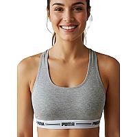 Imagem do produto Top Puma Nadador Feminino Sem Bojo Algodão - Fitne...