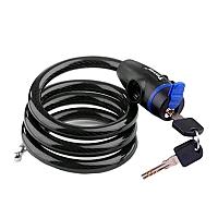 Imagem do produto Trava Cadeado Cabo De Aço Carro Moto Estepe Bicicl...