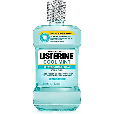Imagem do produto Listerine Cool Mint Enxaguante Bucal Sem Álcool, 5...