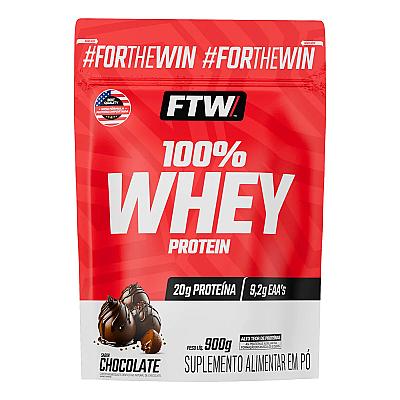 Imagem do produto FTW 100% Whey Protein Sabor Chocolate Refil 900g