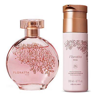Imagem do produto Boticário Floratta Rosé Colônia Floral 75ml + Crem...