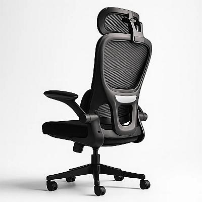 Imagem do produto Cadeira De Escritório Presidente Ergonomica Lombar...