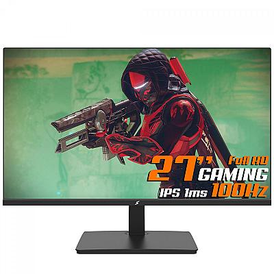 Imagem do produto Monitor Gamer SuperFrame View, 27 Pol, Full HD, IP...