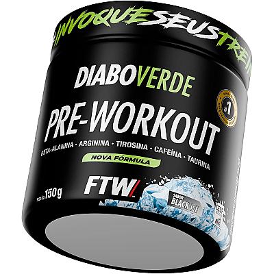 Imagem do produto FTW Pré-Treino Diabo Verde em Pó com Cafeína 150g...