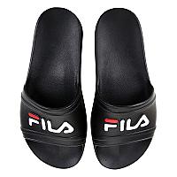 Imagem do produto Chinelo Slide Fila Sleek Feminino - Preto+Branco