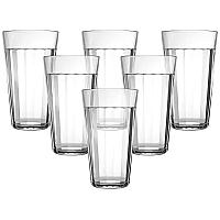 Imagem do produto Jogo de Copos Long Drink de Vidro 450ml 6 Peças Na...