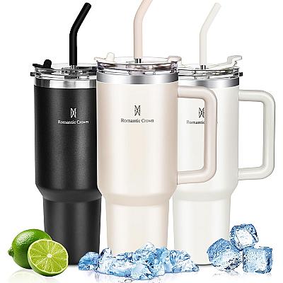 Imagem do produto Vipelf Copo Térmico com Canudo 1,2L Viagem Vácuo D...