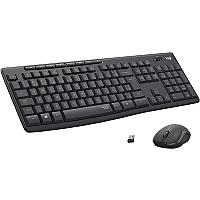 Imagem do produto Combo Teclado e Mouse sem fio Logitech MK295 com D...