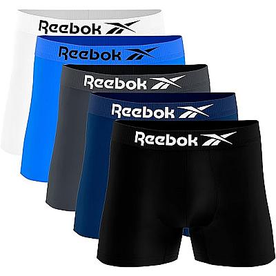 Imagem do produto Kit 5 Cuecas Boxer Reebok Microfibra Sem Costura C...