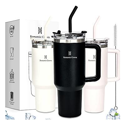 Imagem do produto Copo Térmico Gigante 1,2l Inox Com Tampa E Inox, -...