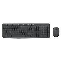 Imagem do produto Combo Teclado e Mouse sem fio Logitech MK235 com C...