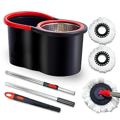 Imagem do produto Mop Giratorio 8 Litros Com Cesto Em Inox Cabo de 1...