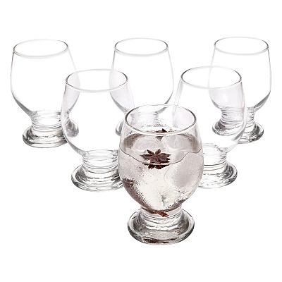 Imagem do produto Jogo de Taças para Água e Suco de Vidro 250ml 6 Pe...