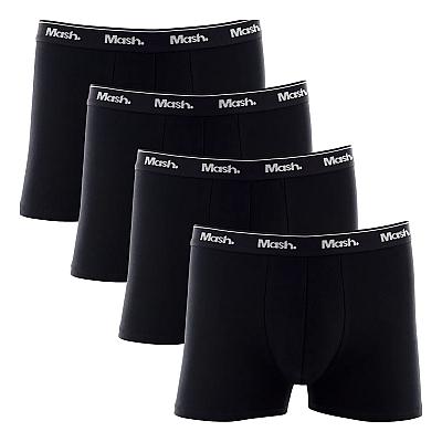 Imagem do produto Kit 4 Cuecas Boxer Box Mash Algodão Cotton Origina...