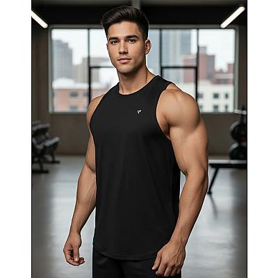 Imagem do produto Regata Dry Fit Uv Camiseta Masculina Academia Trei...