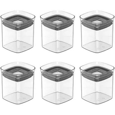 Imagem do produto Conjunto 6 Potes Organizadores Herméticos 150ml Tr...