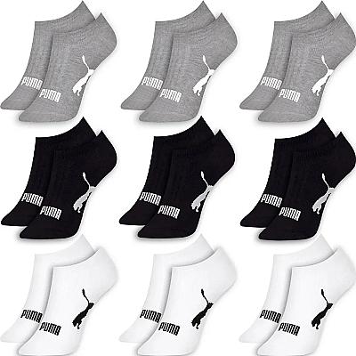Imagem do produto Kit 9 Pares Meias Puma Sapatilha Soquete Invisível...