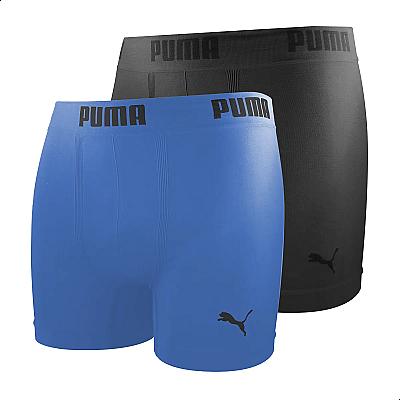 Imagem do produto Kit 2 Cuecas Masculina Boxer Puma Poliamida Box Se...