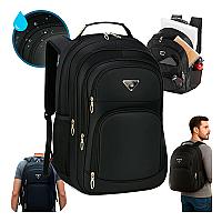 Imagem do produto Mochila Masculina Faculdade Impermeável Resistente...