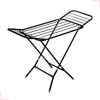 Imagem do produto Varal Portátil De Chão Com Abas Dobráveis Não Enfe...