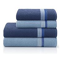 Imagem do produto Jogo De Banho E Rosto 4 Pçs Algodão Venus Select C...