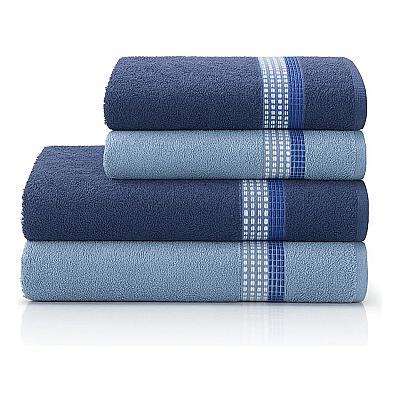 Imagem do produto Jogo De Banho E Rosto 4 Pçs Algodão Venus Select C...