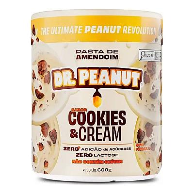 Imagem do produto Pasta de Amendoim Dr. Peanut sabor Cookies & Cream...