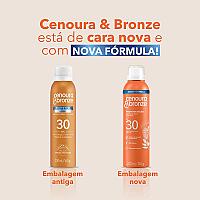 Imagem do produto Protetor Solar Aerossol Spray FPS 30 Cenoura & Bro...