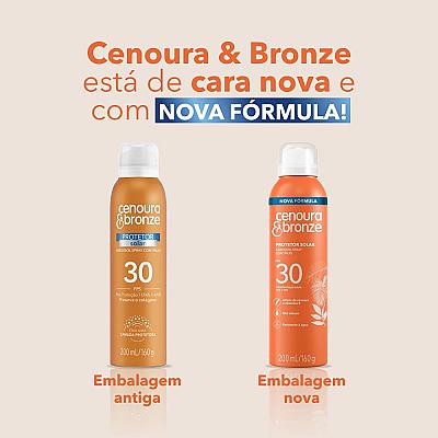 Imagem do produto Protetor Solar Aerossol Spray FPS 30 Cenoura & Bro...