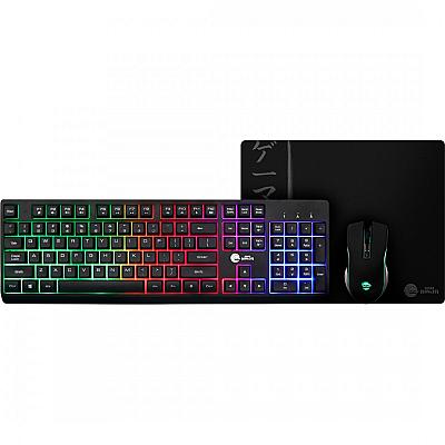 Imagem do produto Combo Gamer Ninja Legacy 3 Em 1, Teclado, Mouse e...