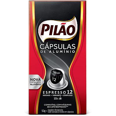 Imagem do produto Café Pilão Extraforte Espresso 12, caixa com 10 Cá...